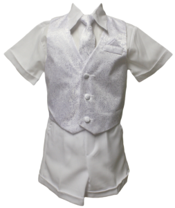 BOYS CRHISTENING (0515825) WHITE